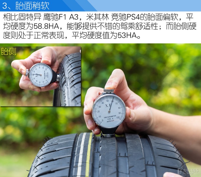 要操控也要性价比 测试两款225/45 R18轮胎