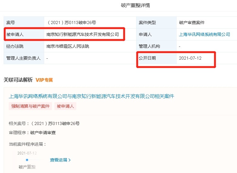 申请破产！造车巨头烧光84亿还造不出车，300员工一年零食吃掉半个亿