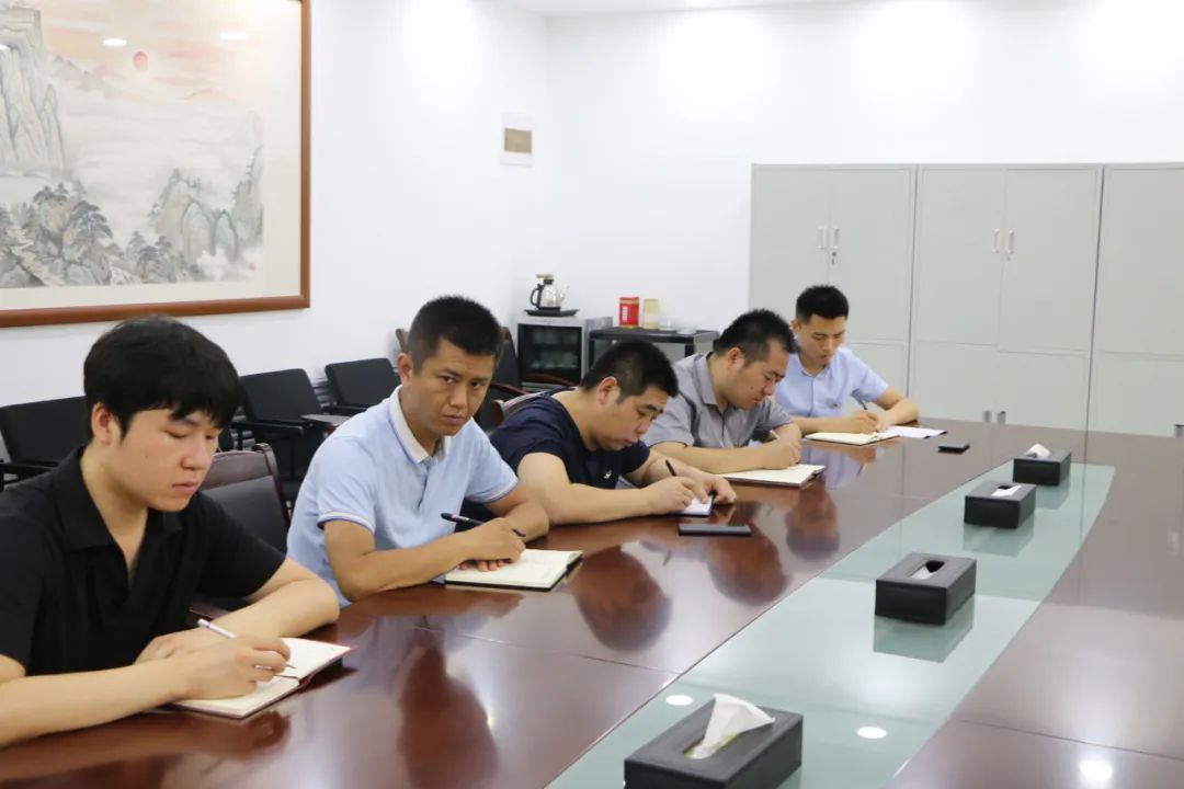 济南新材料产业园区综合办公室党支部召开党史学习教育专题党课