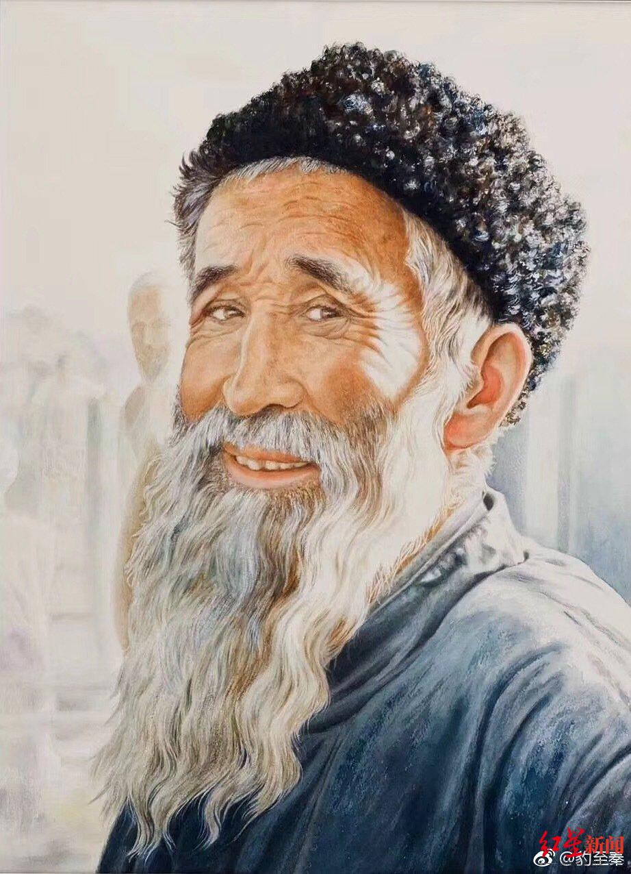 徐锦江开画展 没点画画才艺,都不好意思在影视圈混