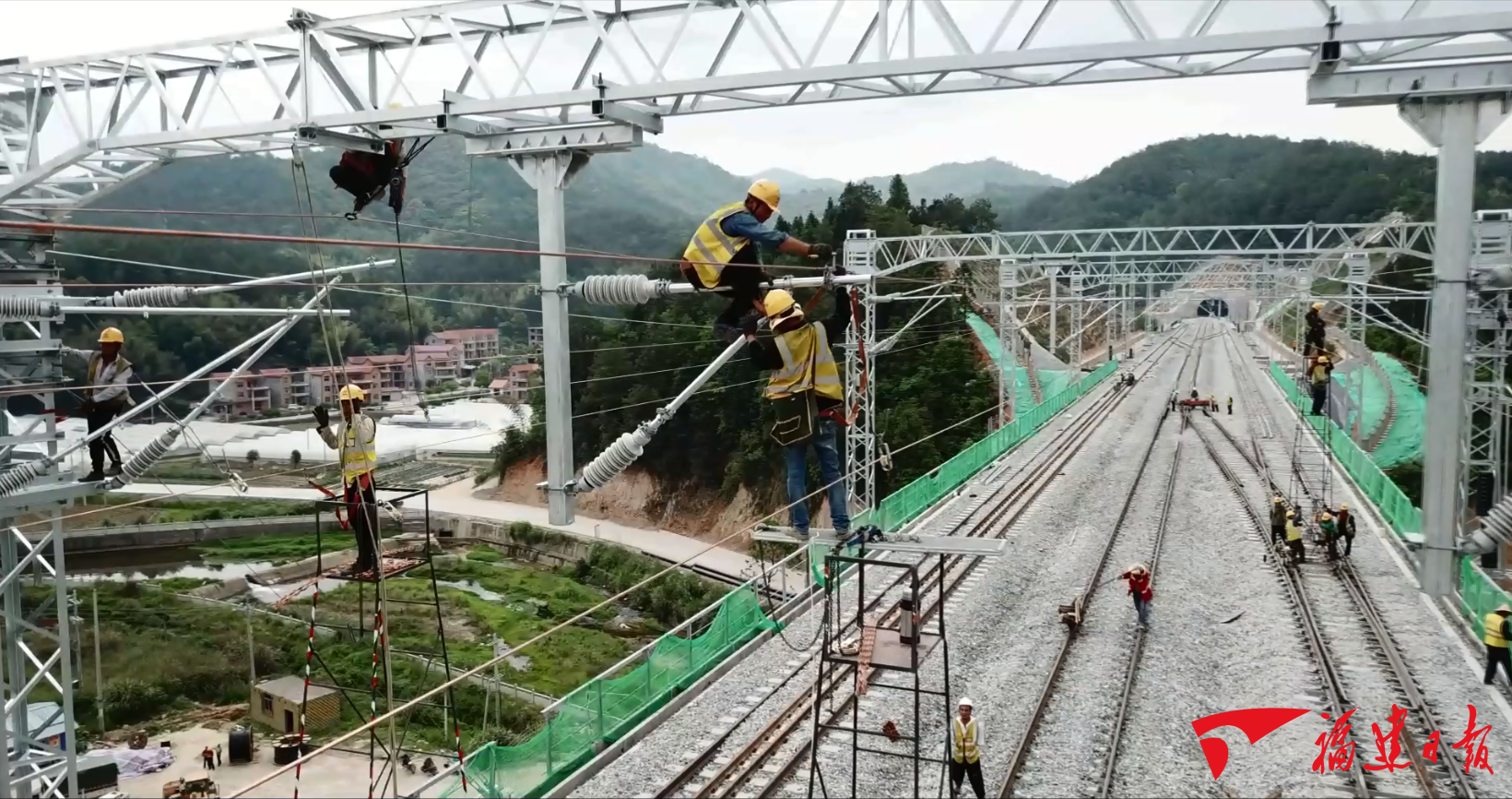 浦梅铁路兴泉铁路将于7月25日7月28日开始接触网送电