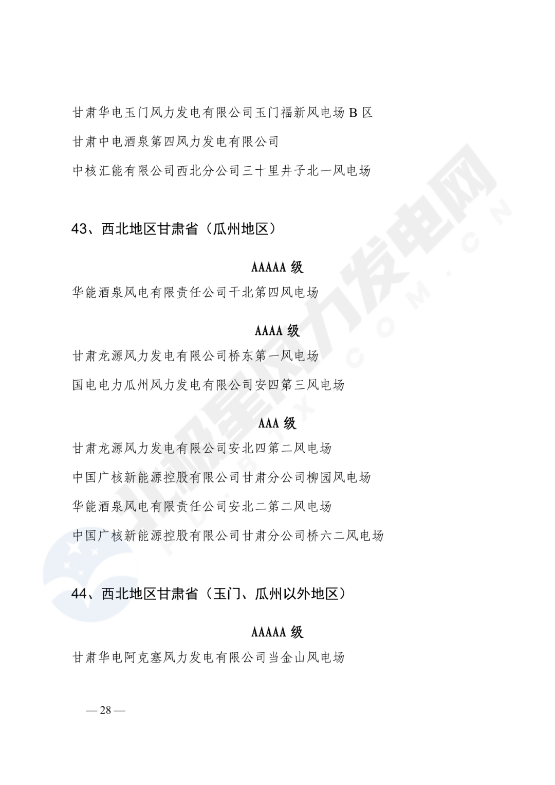 重磅！2020年度最优风电主机厂名单公布