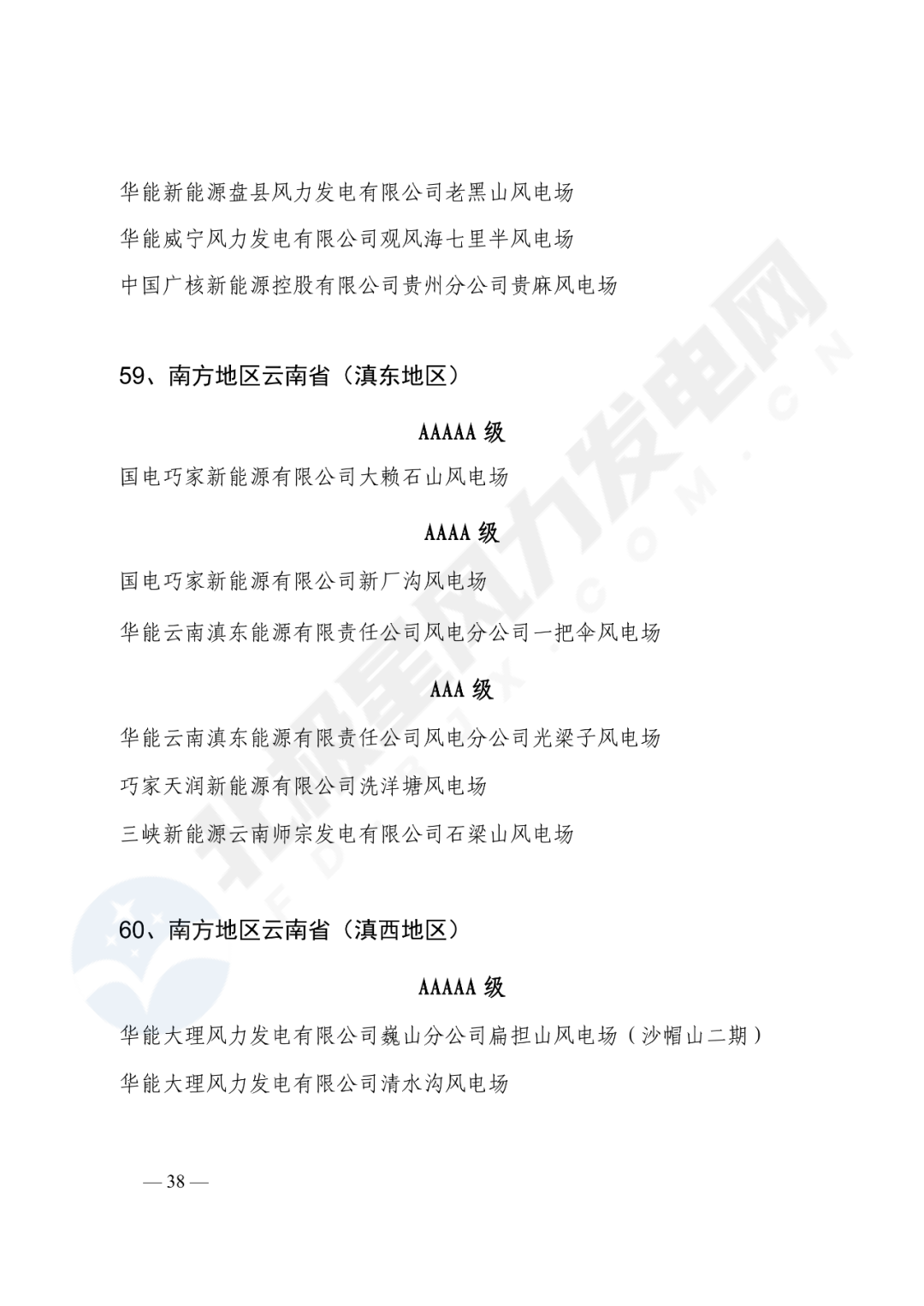 重磅！2020年度最优风电主机厂名单公布