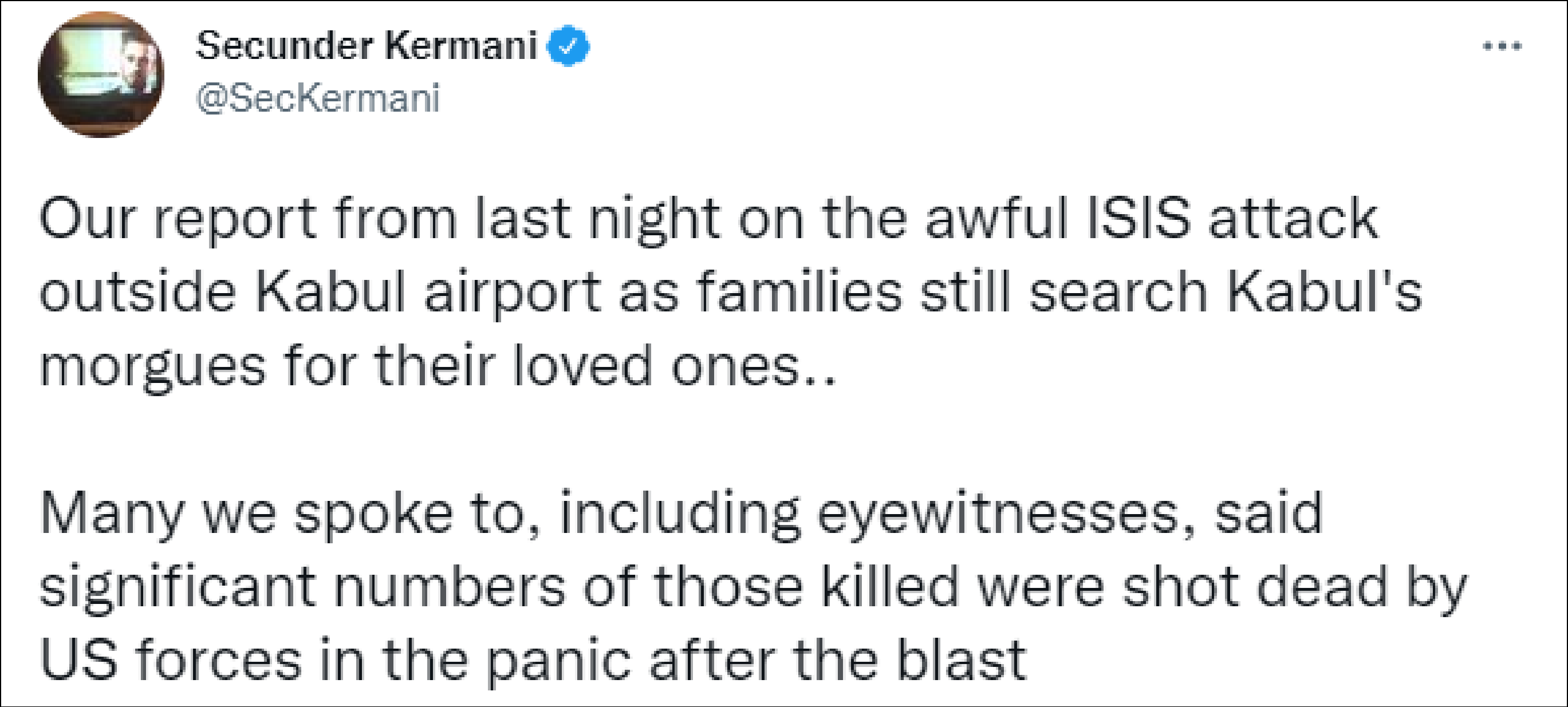 BBC���ߣ�Ŀ���߳ƿ���������������������������ǹ�£����Ǳ�ը