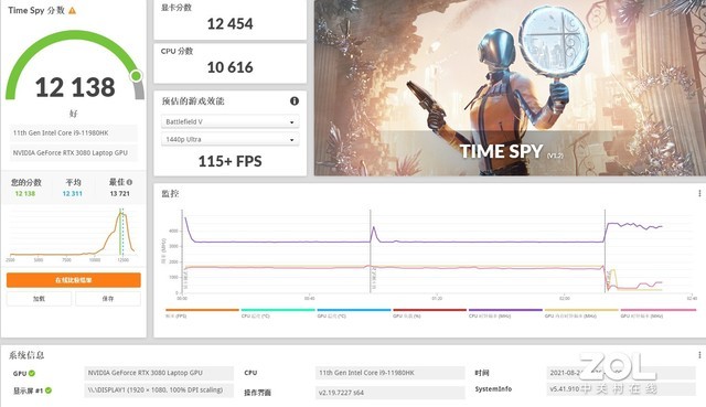 酷睿i9-11980HK+RTX 3080顶配！微星强袭ge76 raider体验如何？