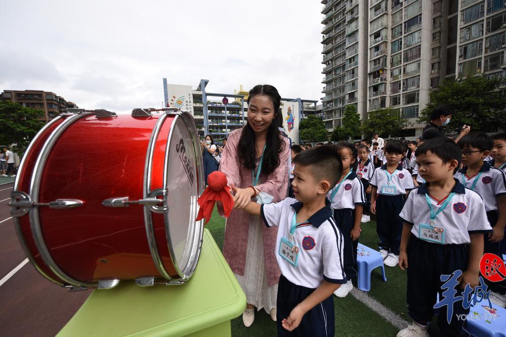 海珠区实验小学这样开学!跨越"梦想门"(图6)