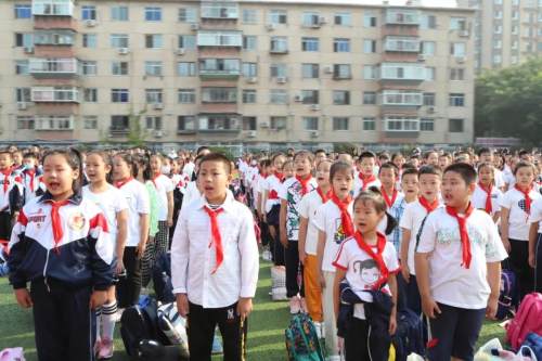 朝阳长青路小学学生的开学第一天(图5)