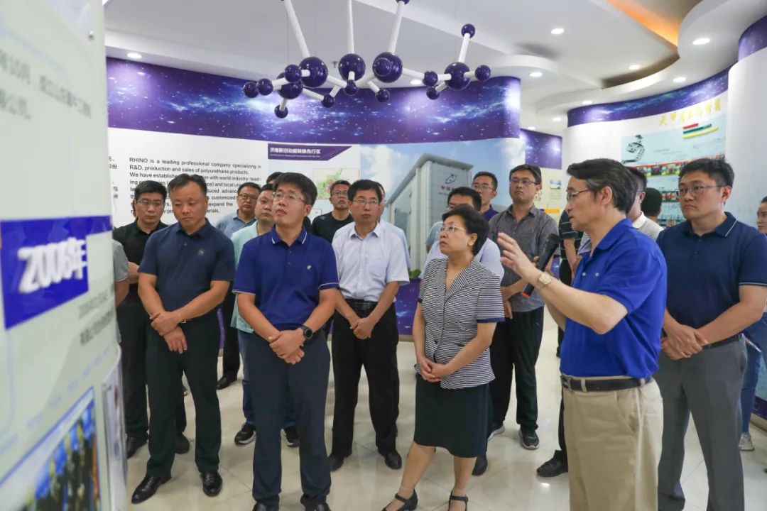 德州高新区到济南新材料产业园区考察学习交流
