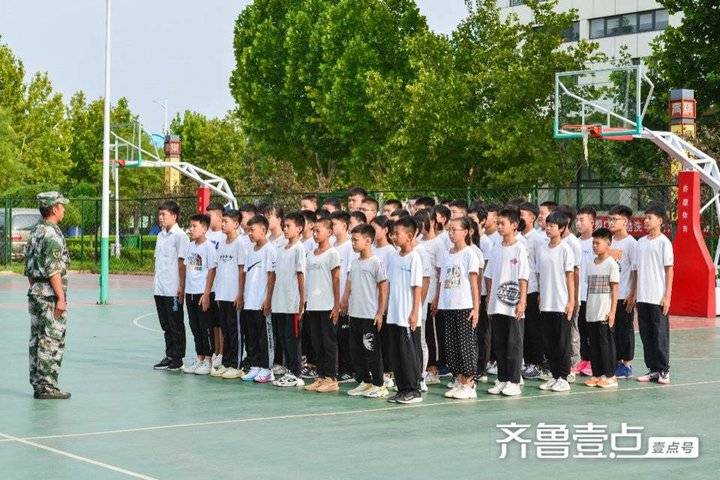 博兴县体育中学开展新学期军训活动(图2)