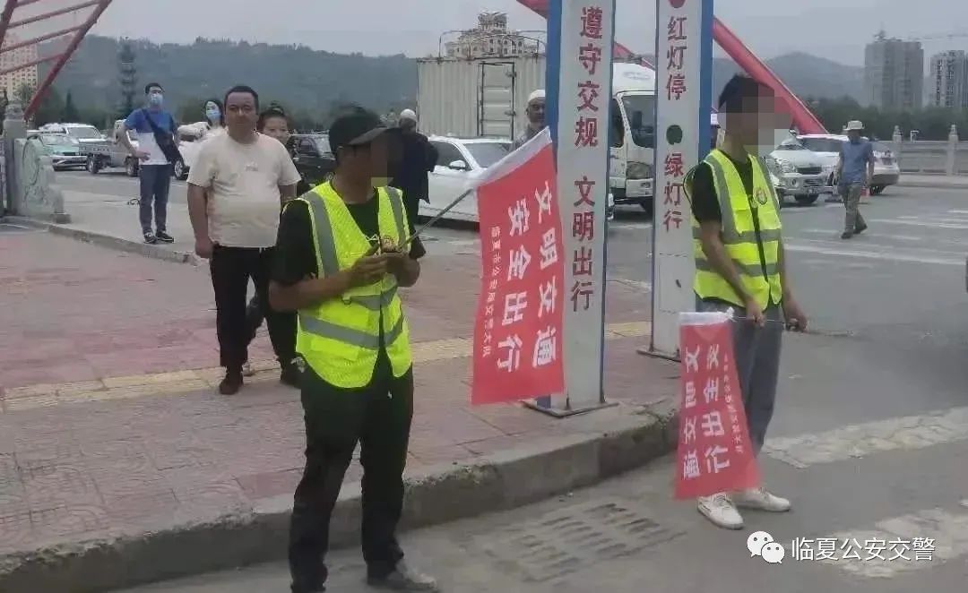 【文明交通 安全出行】临夏公安交警向不文明交通行为说“不”！