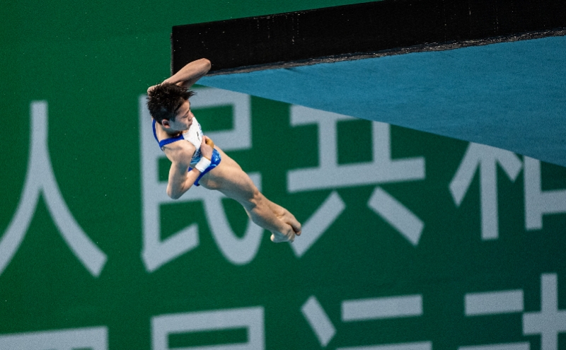 全运会女子跳水团体决赛“神仙打架”，全红婵率领广东队夺冠