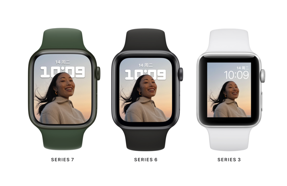Apple Watch Series 7，也有「全面屏」