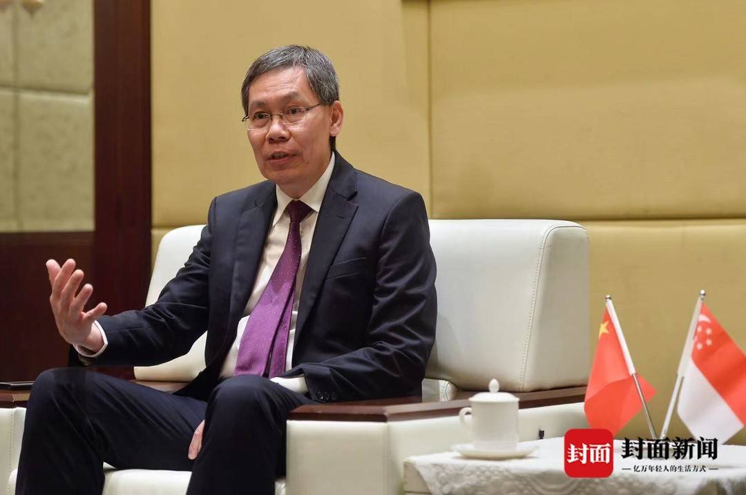 专访新加坡驻华大使吕德耀：新加坡很荣幸被邀请为主宾国 中国西部与东盟的连接将有强劲发展动力