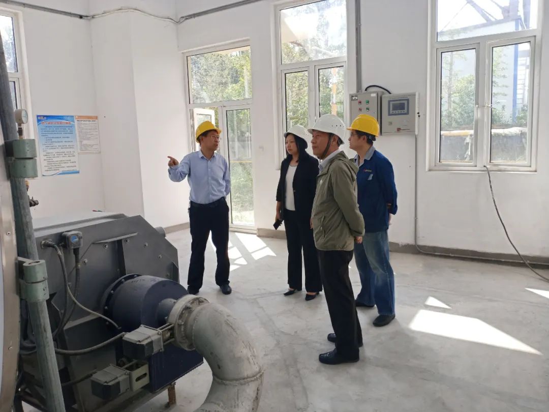 济南新材料产业园区领导带队开展节前安全生产检查