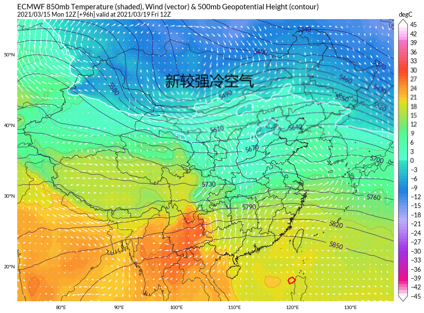 沙塵靠近長江，影響14省市區！南方陰雨持續，新較強冷空氣快了