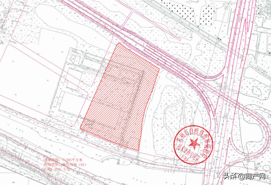 苏州高铁新城一商住地终止出让，起拍价25.3亿元