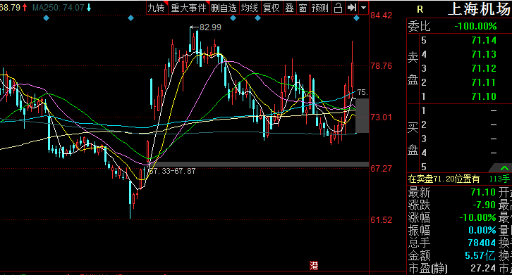 Outstanding achievement deficit already became bright brand, shanghai airport why does one word drop stop? Did core capital logic change? 