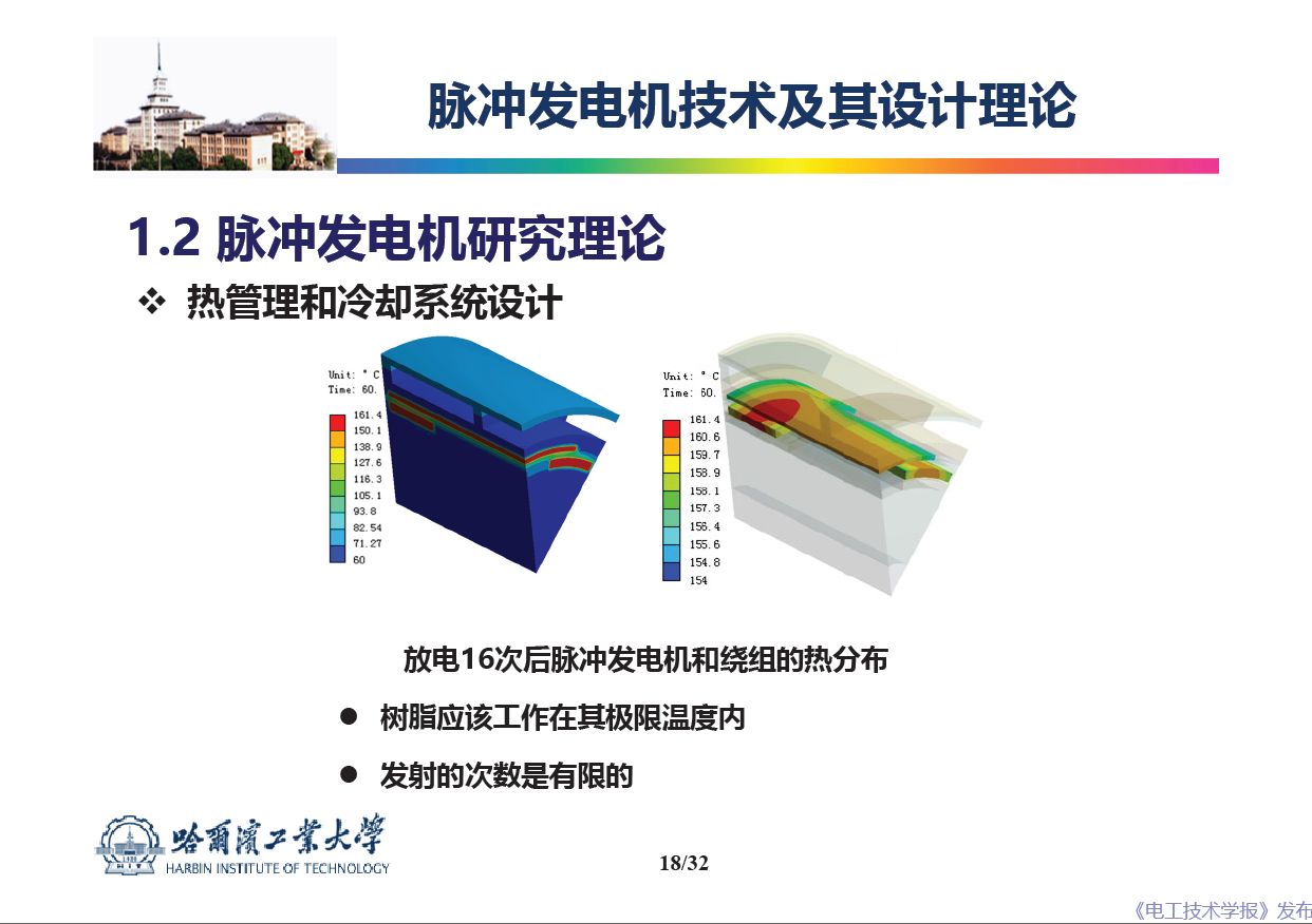 哈尔滨工业大学 吴绍朋 副教授：脉冲发电机理论与技术研究