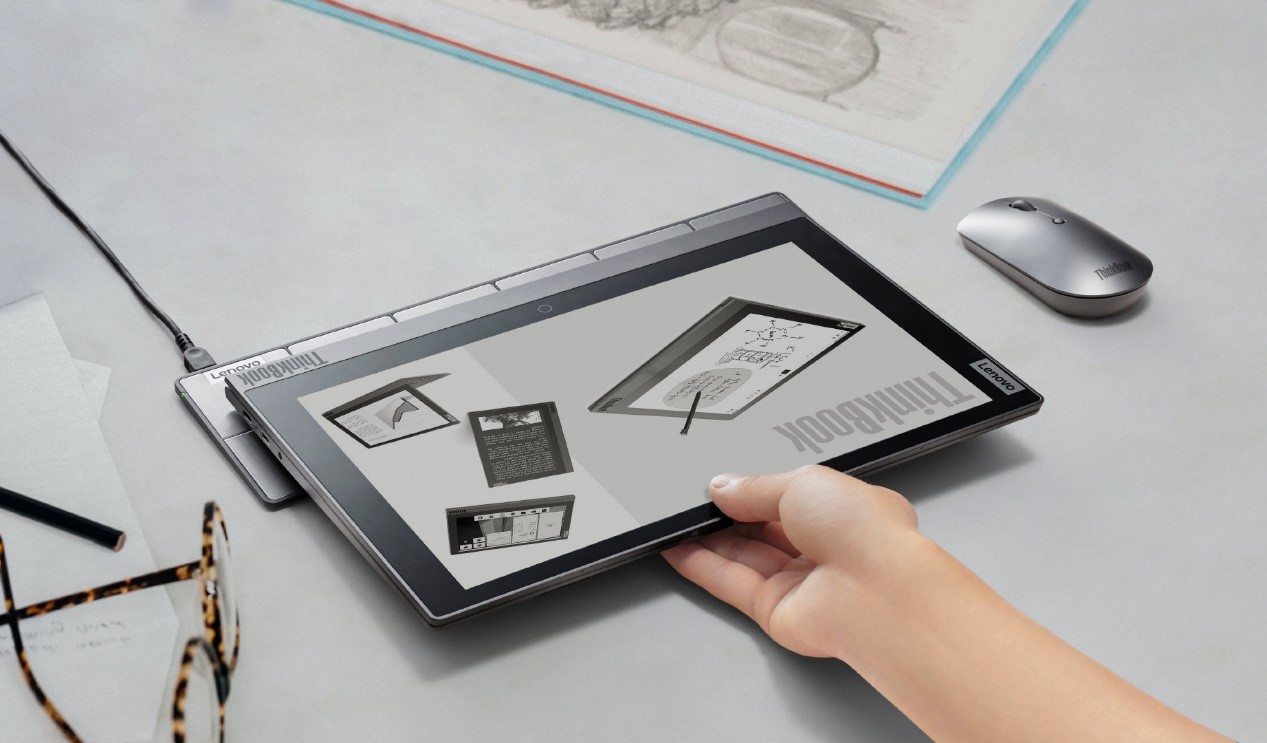 全球首款双面屏时尚商务本 ThinkBook Plus 2发布
