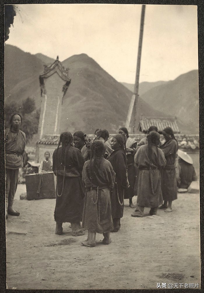 1911年甘肃老照片 百年前的西北人物风貌