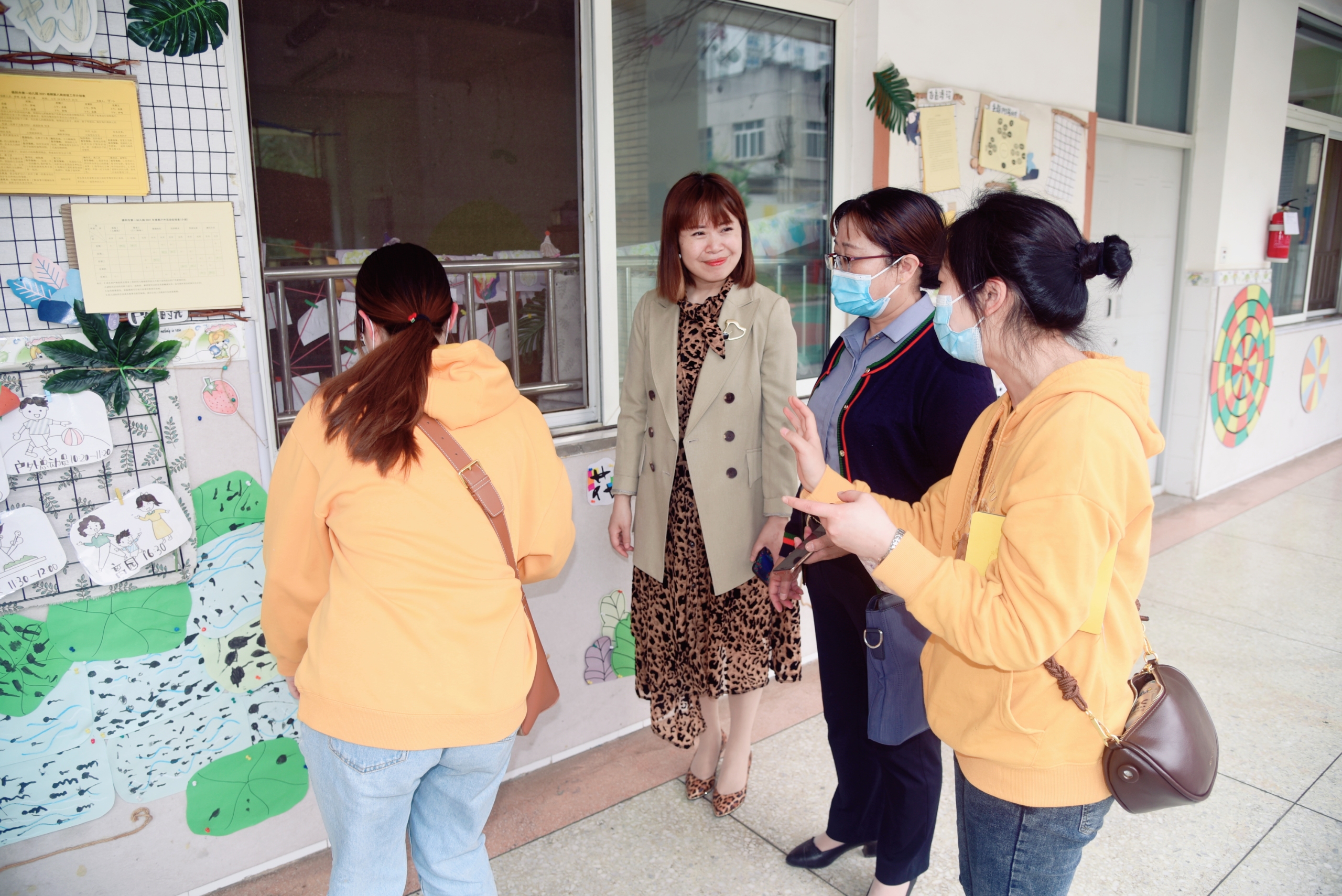 德阳市第一幼儿园迎接成都高新区天启诺亚舟幼儿园参观交流