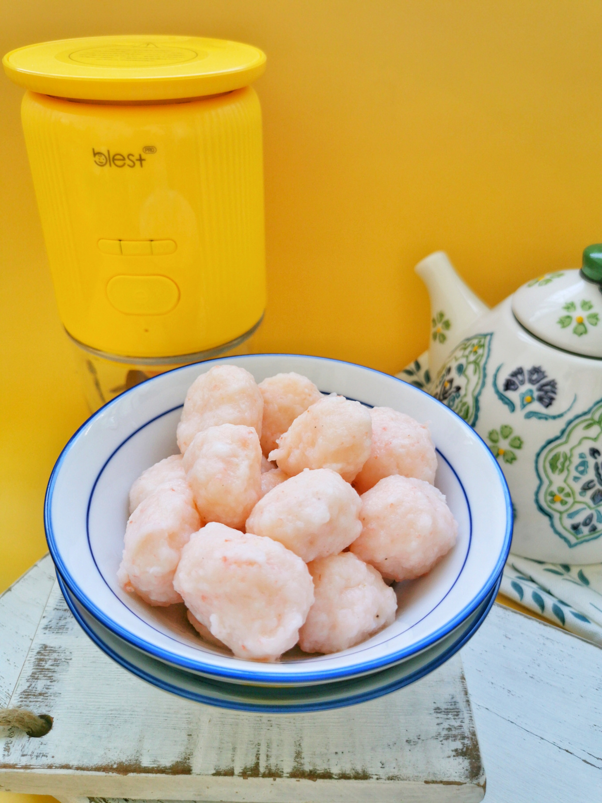 想吃虾丸自己做，鲜美Q弹零添加，大人孩子都喜欢，比买的好吃