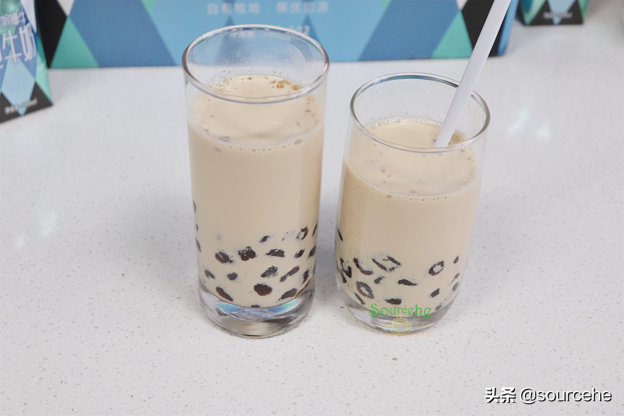 天气热，想喝奶茶不用买，在家做很简单，零添加，健康又好喝