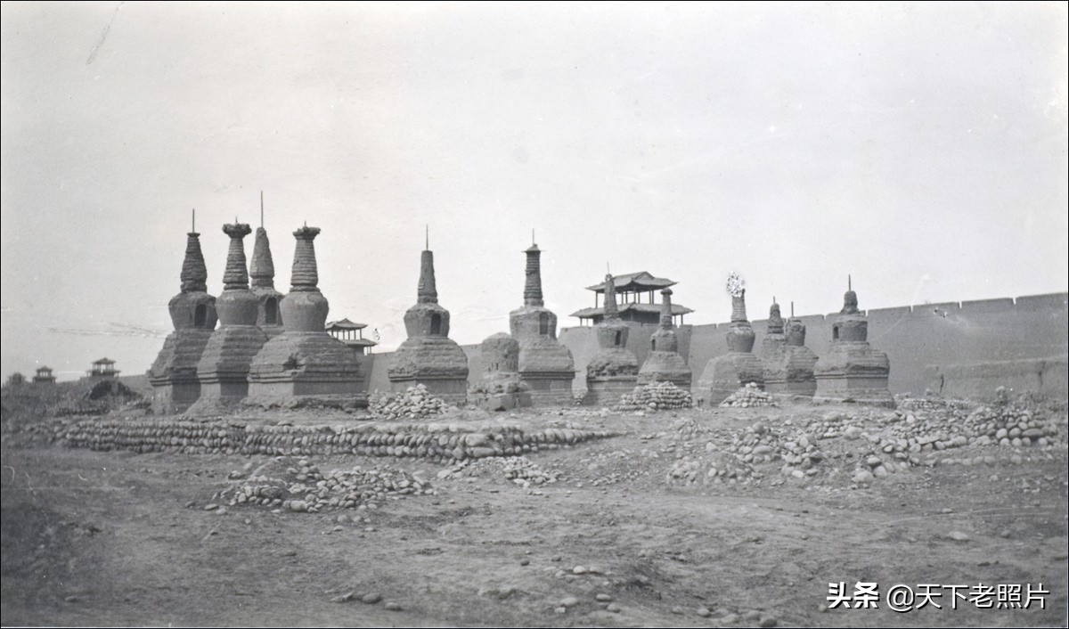1910年 甘肃涼州（今武威）城市真实影像及建筑大观