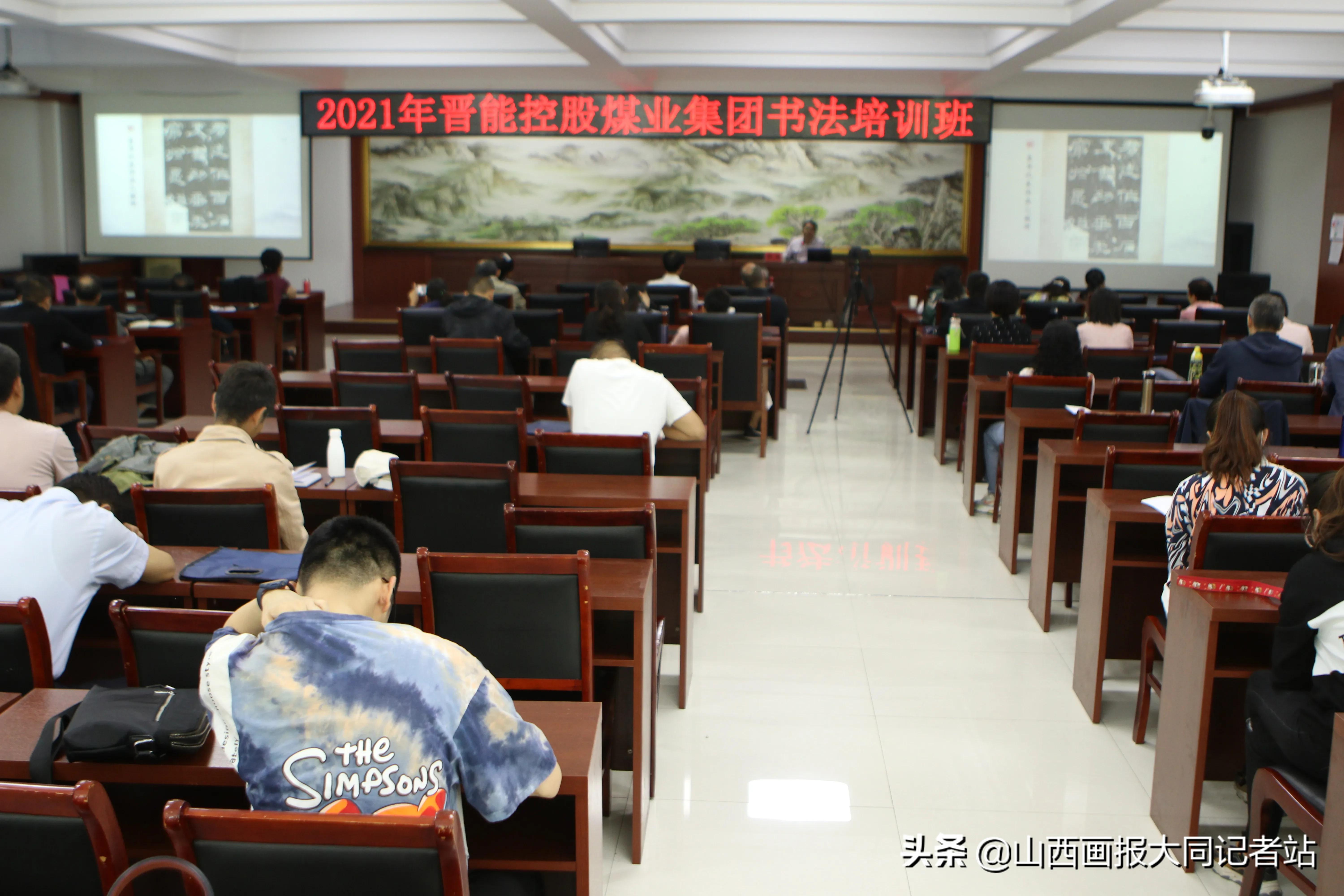 大同大学书法系助力企业文化建设