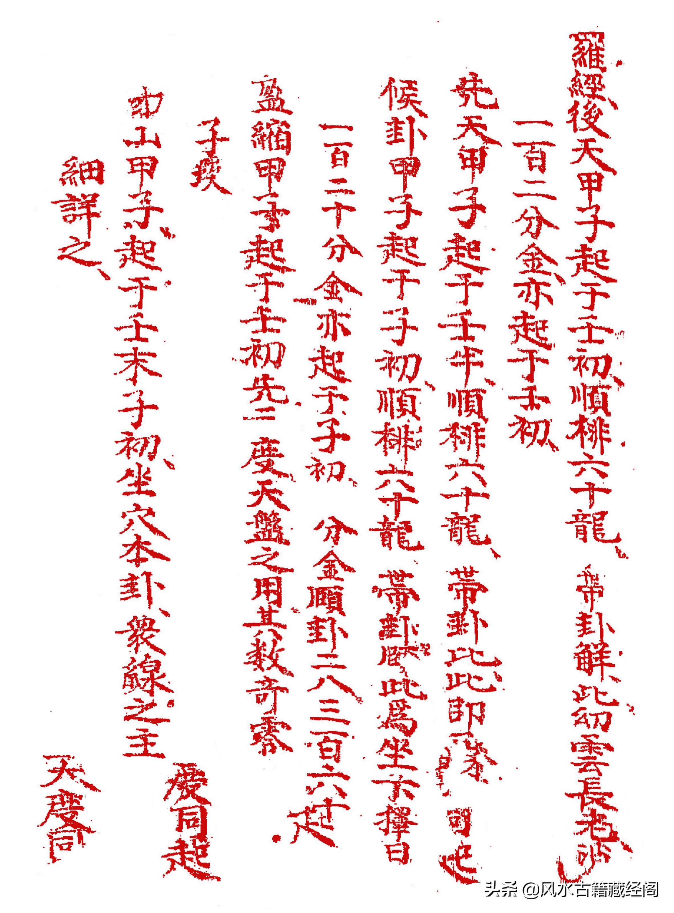 杨公阴阳宅造作秘法（卷一）