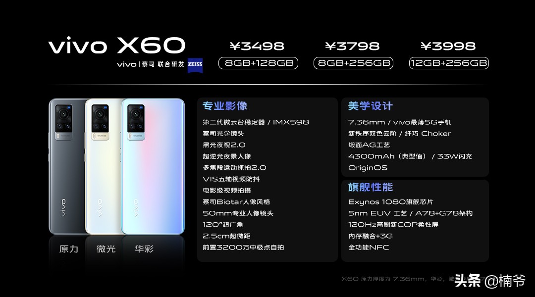 实现一个蔡司成像的效果有多难？看一下vivo X60就知道了