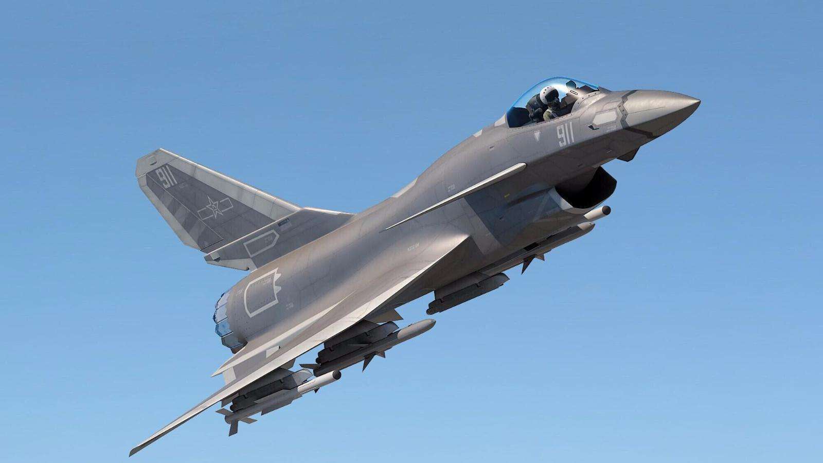 央视曝歼10“威猛兄弟”，或是隐身魔改歼10D，具