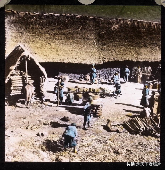 1949年贵州石门坎老照片，极具特色的苗乡风情