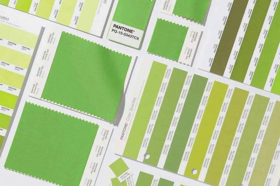 色卡中绿色多达上百种全球最著名的pantone机构七彩云南精品翡翠最