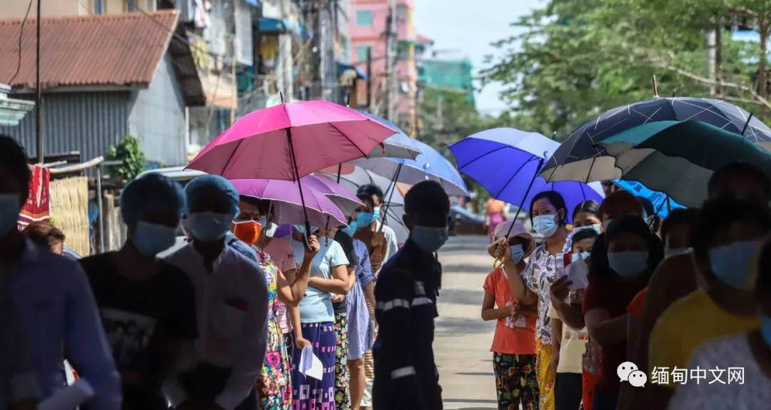23日缅甸确诊病例破200，一镇区开展10万人健康大