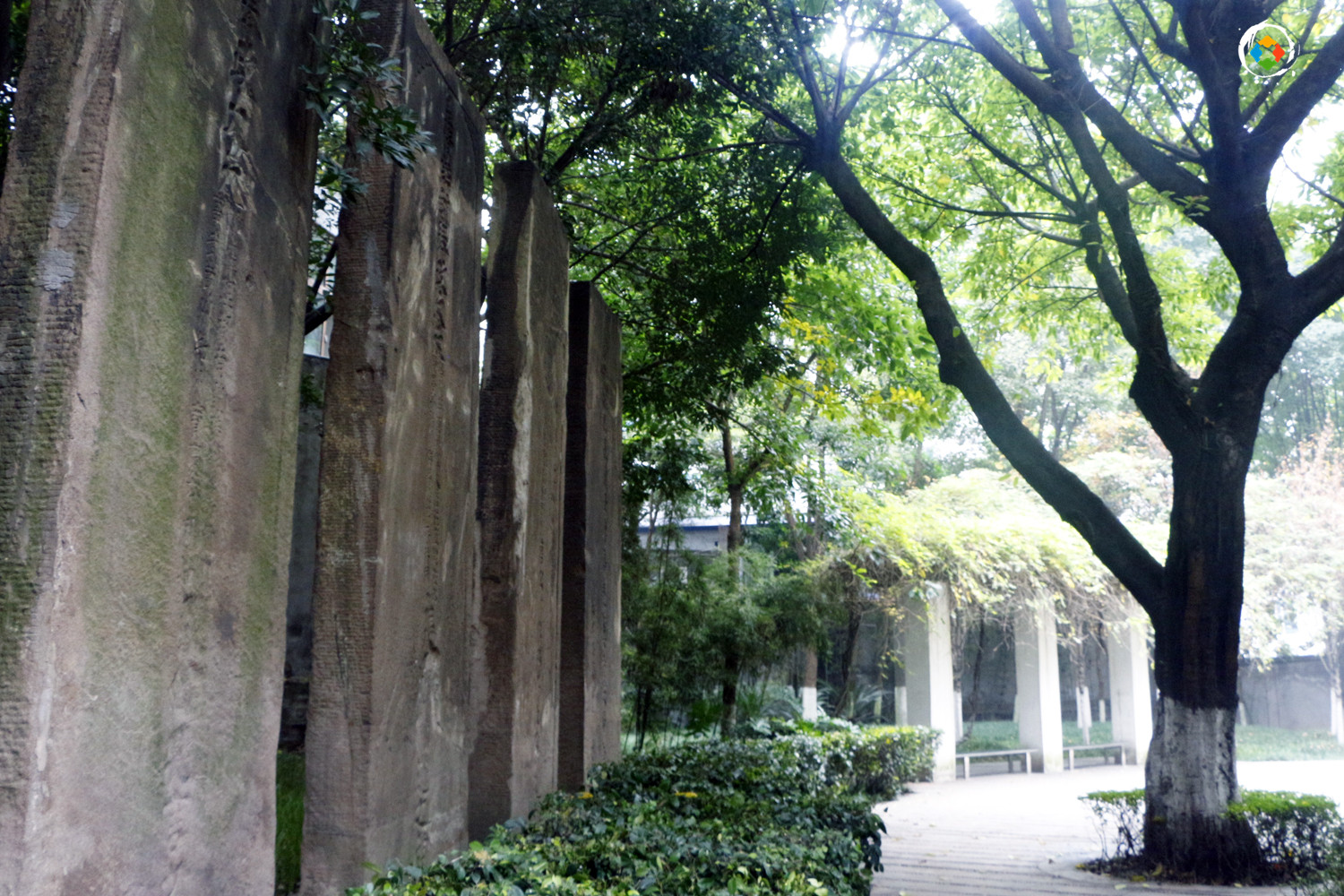 重庆大坪七牌坊的牌坊在哪里？只有19块石碑，还被藏在闹市中心