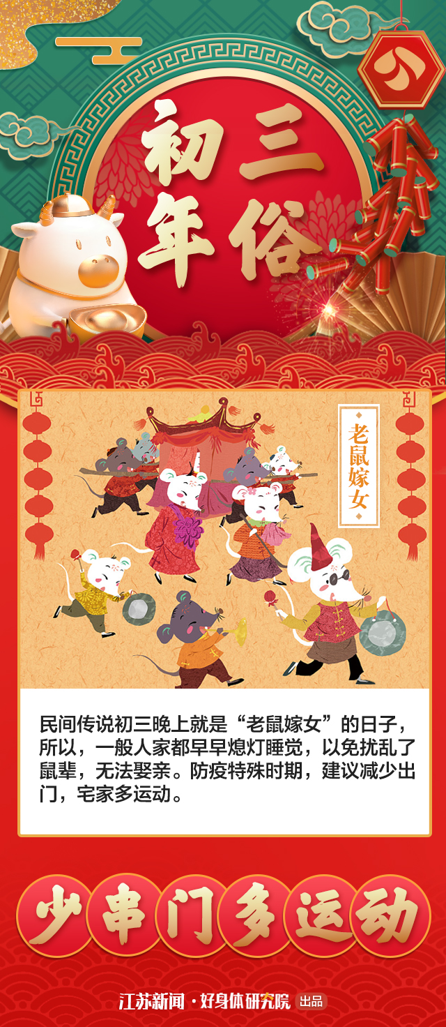 2021春节防疫新年俗 过个健康幸福年