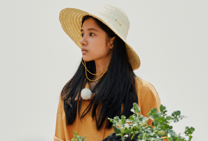 向往的生活：张子枫给瓜苗浇水！懂的人看了无