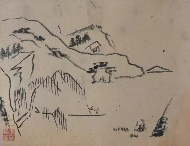 这位和尚的画,简到了极致,影响后世几百年