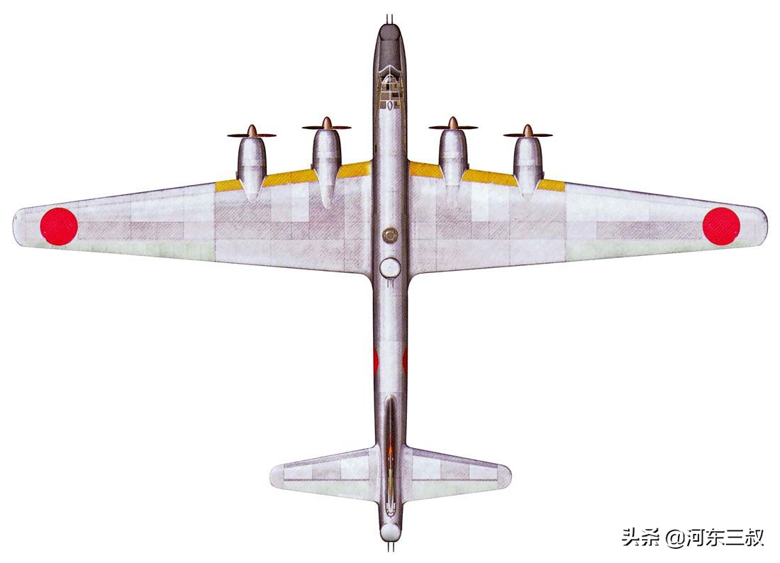 川崎Ki-91，用于向美国本土投掷原子弹的重型轰炸