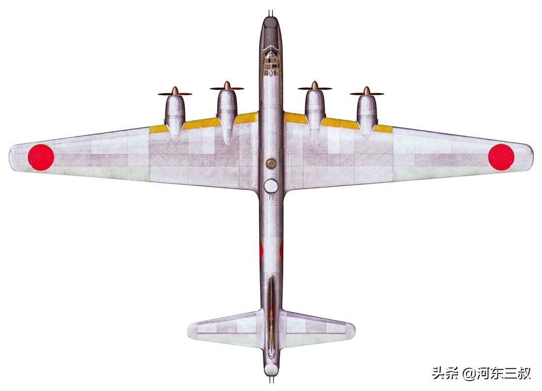 川崎Ki-91，用于向美国本土投掷原子弹的重型轰炸机