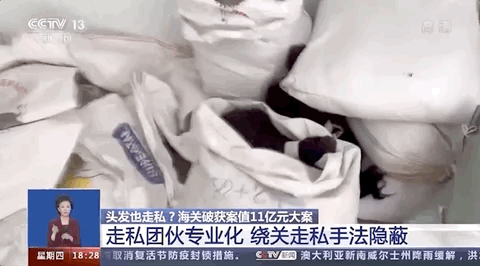 可怕！1200噸頭發(fā)走私入境，從哪里來(lái)？又去了哪里……