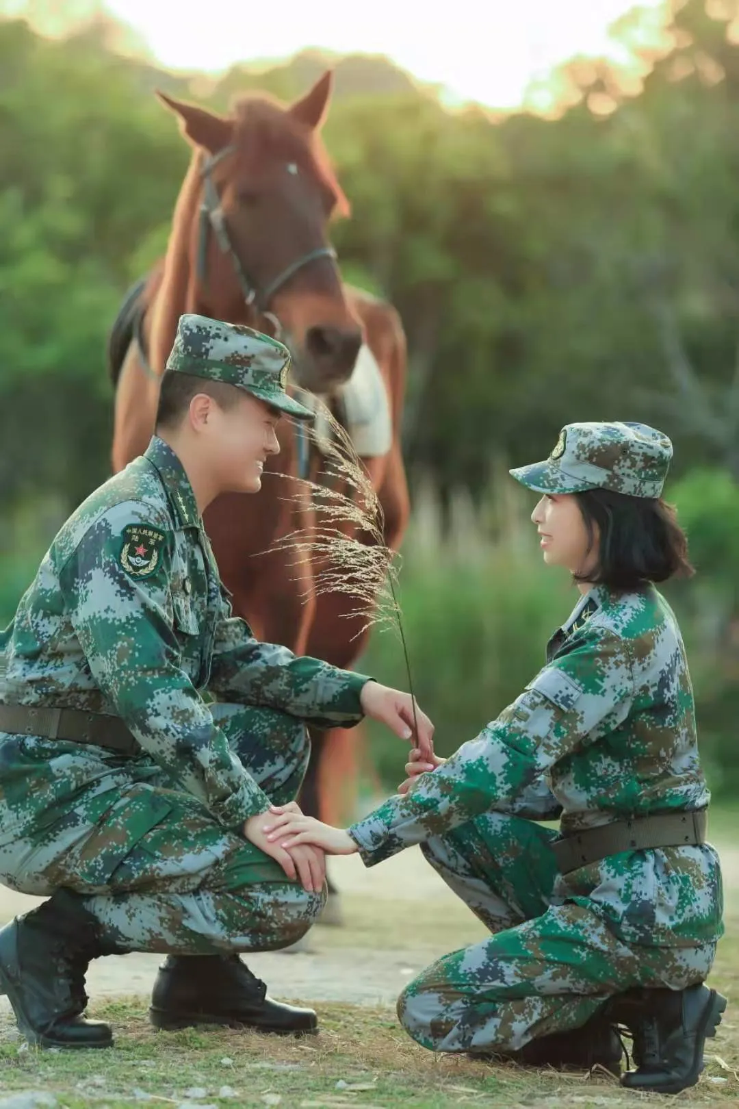 跨越2700公里!西部战区女兵班长嫁给东部战区导弹连指导员