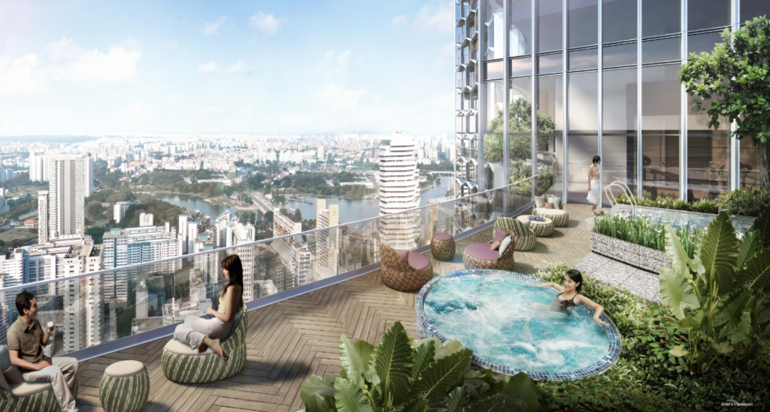 新加坡武吉士区商业住宅一体项目丨DUO Residences 双景坊
