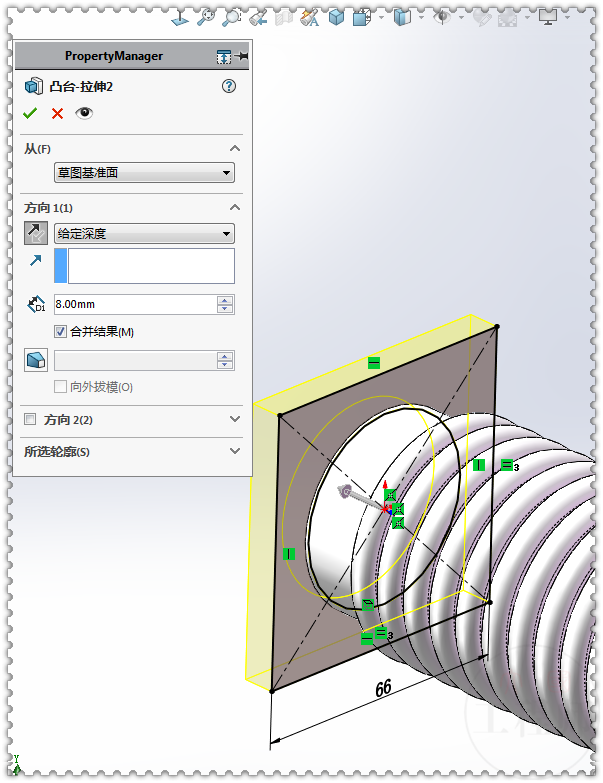 SolidWorks��ģ��ϰ�⣺CaTICs 3D-OK01