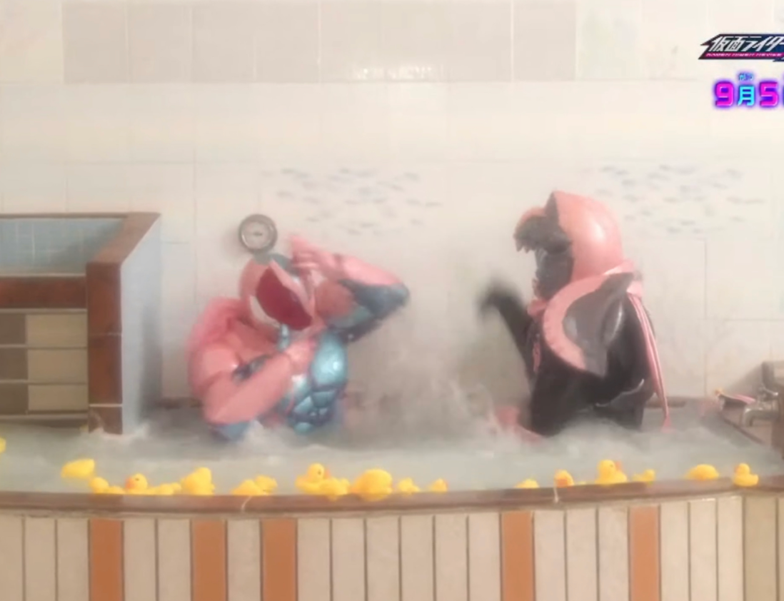 假面騎士revice官方視覺宣傳圖公開 澡堂老板和他的替身使者毒液