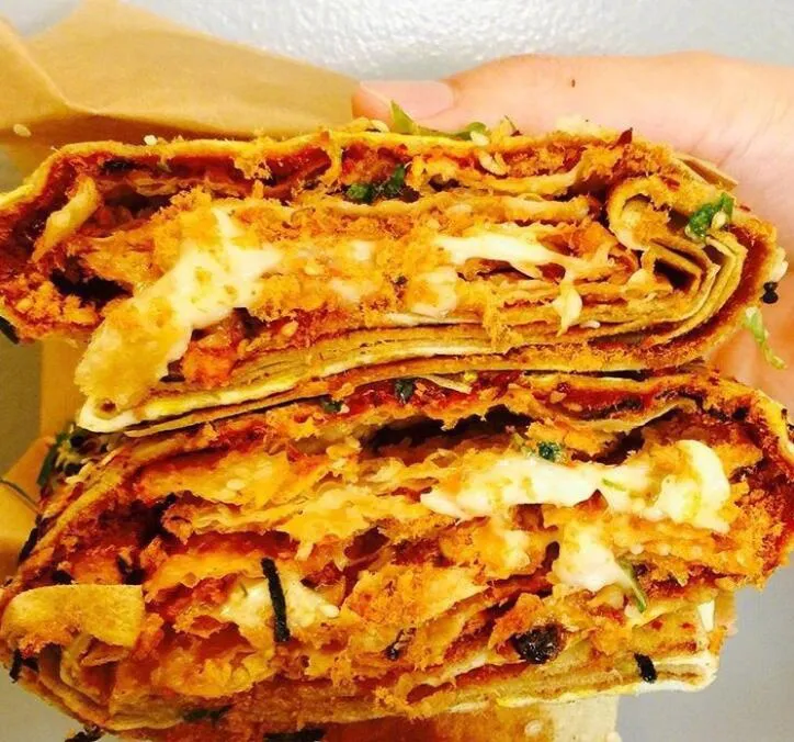 Cake always becomes failure, can try likewise delicate thin pancake made of millet flour! 