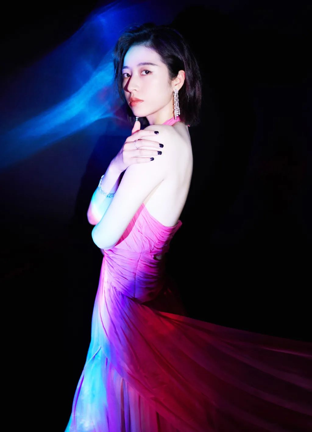 Female star constructs collect field! Search anger is not heated up to become angry on Wang Ju, 