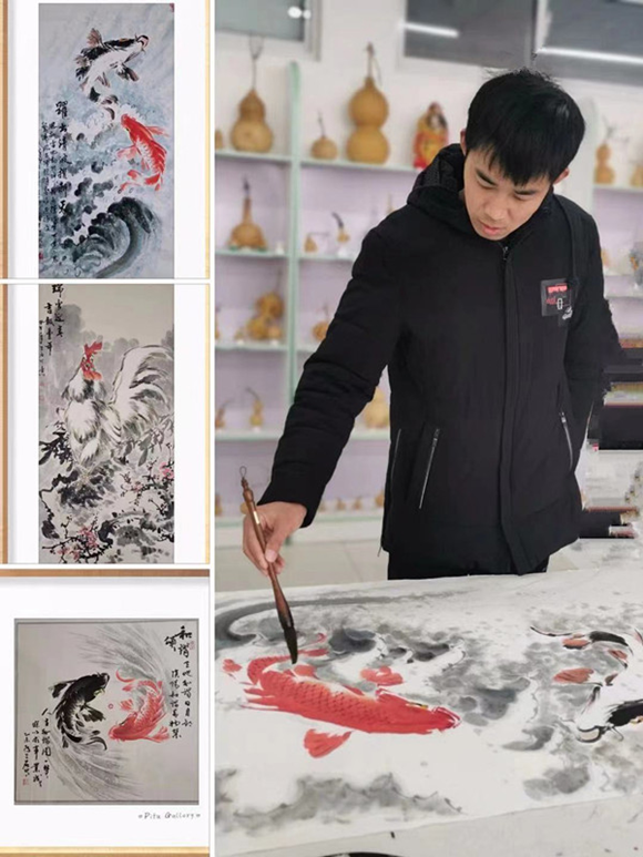邵三石画家作品欣赏