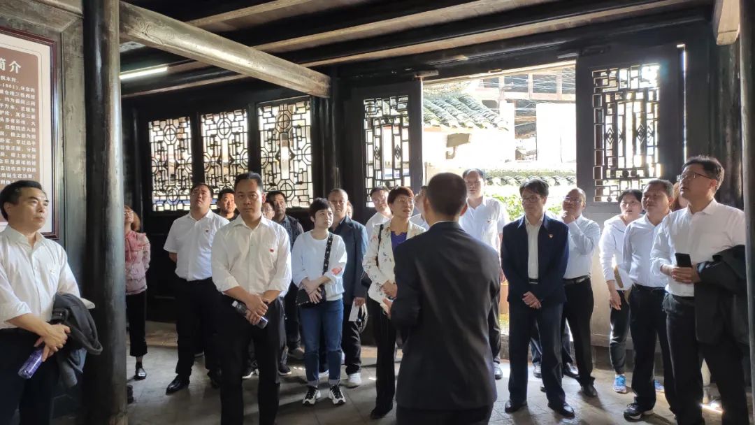 靖州苗族侗族自治县人大常委会机关党支部到粟裕纪念园开展党史学习教育